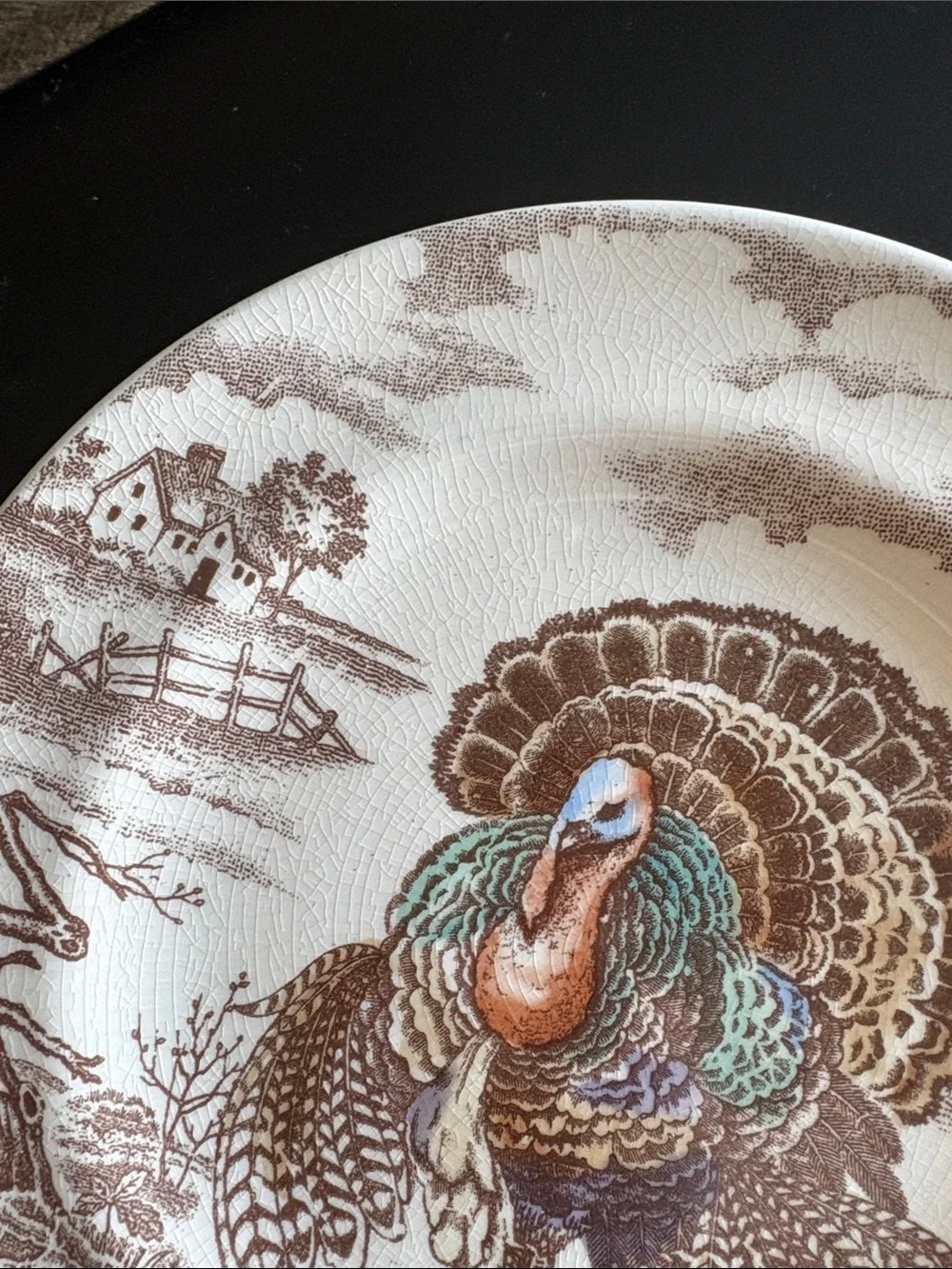 Pottery Barn crazed pottery